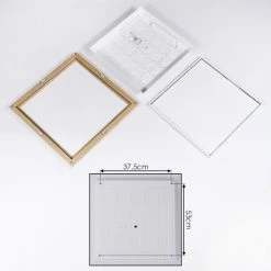 Hofstein Raimea Deckenpanel LED Wei&szlig;, 1-flammig -LED Leuchten Verkäufe 2022 raimea deckenpanel h3439272 4