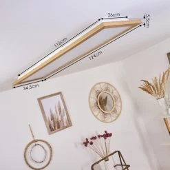 Hofstein Raimea Deckenpanel LED Wei&szlig;, 1-flammig -LED Leuchten Verkäufe 2022 raimea deckenpanel h3439302 3