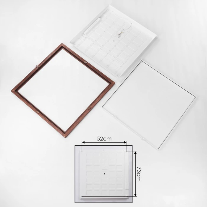 Hofstein Raimea Deckenpanel LED Weiß, 1-flammig 5 Hofstein Raimea Deckenpanel LED Weiß, 1-flammig – Bild 5