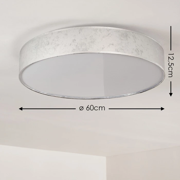 Hofstein Ranana Deckenleuchte LED Weiß, 1-flammig, Fernbedienung 2 Hofstein Ranana Deckenleuchte LED Weiß, 1-flammig, Fernbedienung – Bild 2