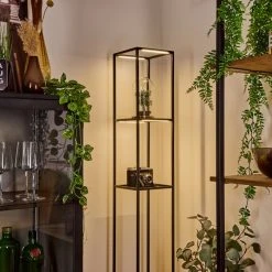 Hofstein Ranquile Stehleuchte LED Schwarz, 4-flammig -LED Leuchten Verkäufe 2022 ranquile stehleuchte h3570746 6