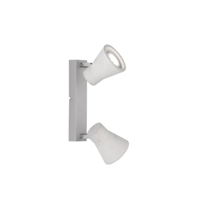 Reality ANTONY Deckenleuchte LED Grau, 2-flammig 2 Reality ANTONY Deckenleuchte LED Grau, 2-flammig – Bild 2