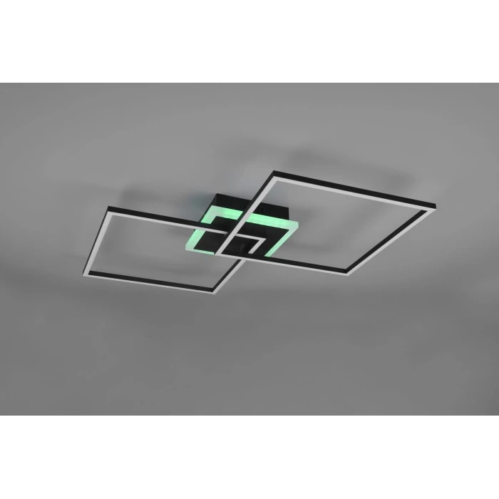 Reality Arribo Deckenleuchte LED Schwarz, 3-flammig, Fernbedienung, Farbwechsler 8 Reality Arribo Deckenleuchte LED Schwarz, 3-flammig, Fernbedienung, Farbwechsler – Bild 8