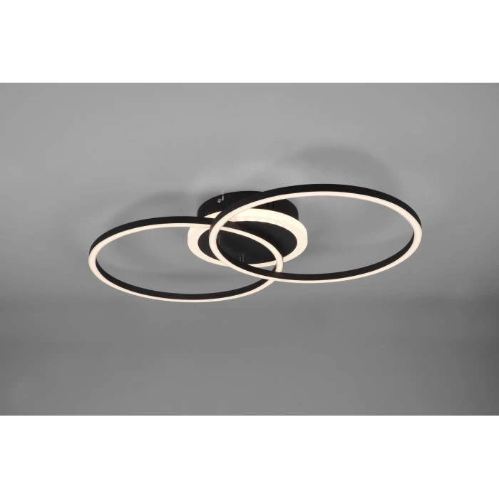 Reality Arribo Deckenleuchte LED Schwarz, 3-flammig, Fernbedienung, Farbwechsler 1 Reality Arribo Deckenleuchte LED Schwarz, 3-flammig, Fernbedienung, Farbwechsler