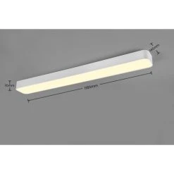 Reality Asterion Deckenleuchte LED Wei&szlig;, 1-flammig, Fernbedienung -LED Leuchten Verkäufe 2022 reality asterion deckenleuchte r62451931 4