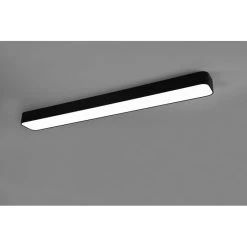 Reality Asterion Deckenleuchte LED Schwarz, 1-flammig, Fernbedienung