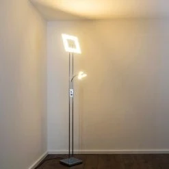 Reality Avignon Deckenfluter LED Chrom, 2-flammig -LED Leuchten Verkäufe 2022 reality avignon deckenfluter r42782106 11