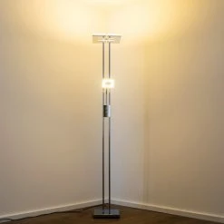 Reality Avignon Deckenfluter LED Chrom, 2-flammig -LED Leuchten Verkäufe 2022 reality avignon deckenfluter r42782106 12