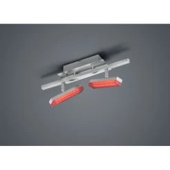 Reality BONDY Deckenleuchte LED Nickel-Matt, 2-flammig, Fernbedienung -LED Leuchten Verkäufe 2022 reality bondy deckenleuchte r82422107 8