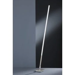 Reality CHAUSSEE Stehleuchte LED Nickel-Matt, 1-flammig