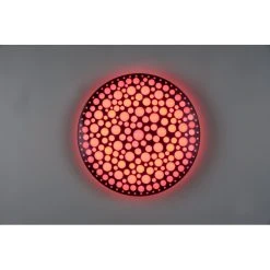 Reality Chizu Deckenleuchte LED Schwarz, 1-flammig, Fernbedienung, Farbwechsler