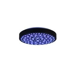 Reality Chizu Deckenleuchte LED Schwarz, 1-flammig, Fernbedienung, Farbwechsler -LED Leuchten Verkäufe 2022 reality chizu deckenleuchte r67161132 11