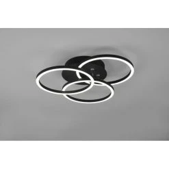 Reality Circle Deckenleuchte LED Schwarz, 1-flammig, Fernbedienung -LED Leuchten Verkäufe 2022 reality circle deckenleuchte r62823132 2