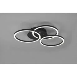 Reality Circle Deckenleuchte LED Schwarz, 1-flammig, Fernbedienung -LED Leuchten Verkäufe 2022 reality circle deckenleuchte r62823132 3