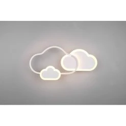 Reality Cloudy Deckenleuchte LED Weiß, 1-flammig, Fernbedienung, Farbwechsler -LED Leuchten Verkäufe 2022 reality cloudy deckenleuchte r62263131 13