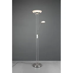 Reality Orson Stehleuchte LED Nickel-Matt, 2-flammig -LED Leuchten Verkäufe 2022 reality orson stehleuchte r40073507 4