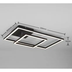 Reality Padella Deckenleuchte LED Schwarz, 1-flammig -LED Leuchten Verkäufe 2022 reality padella deckenleuchte r62642132 4