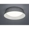 Reality PONTS Deckenleuchte LED Grau, 1-flammig