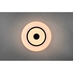 Reality Rana Deckenleuchte LED Schwarz, Wei&szlig;, 1-flammig, Fernbedienung, Farbwechsler -LED Leuchten Verkäufe 2022 reality rana deckenleuchte r65081900 10