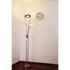 Reality RENNES Deckenfluter LED Stahl gebürstet, 2-flammig 12 Reality RENNES Deckenfluter LED Stahl gebürstet, 2-flammig -LED Leuchten Verkäufe 2022 reality rennes deckenfluter r42412107 4