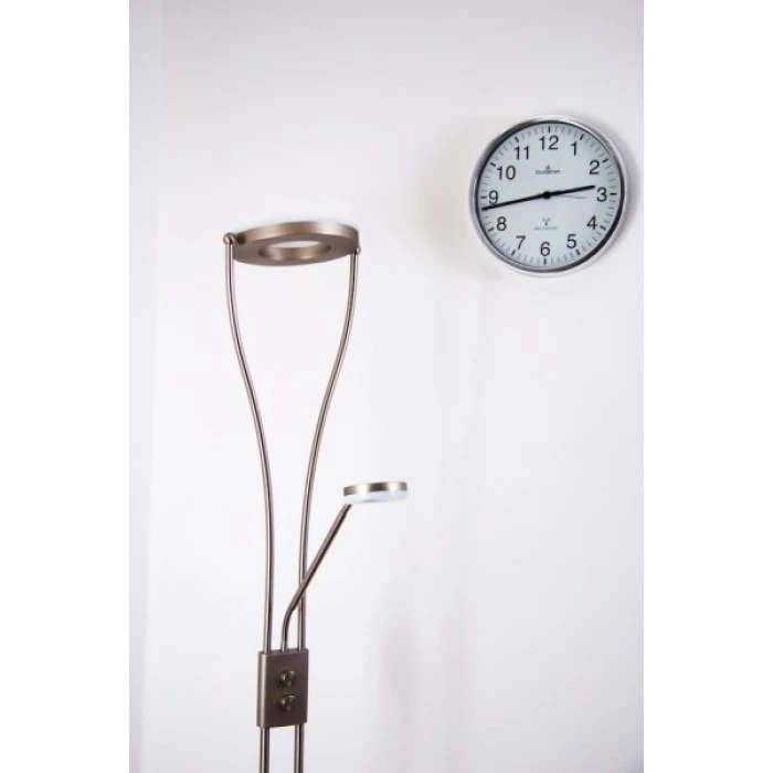 Reality RENNES Deckenfluter LED Stahl gebürstet, 2-flammig 6 Reality RENNES Deckenfluter LED Stahl gebürstet, 2-flammig – Bild 6