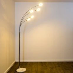 Reality RENNES Stehleuchte LED Chrom, 5-flammig 28 Reality RENNES Stehleuchte LED Chrom, 5-flammig -LED Leuchten Verkäufe 2022 reality rennes stehleuchte r42415106 k 9