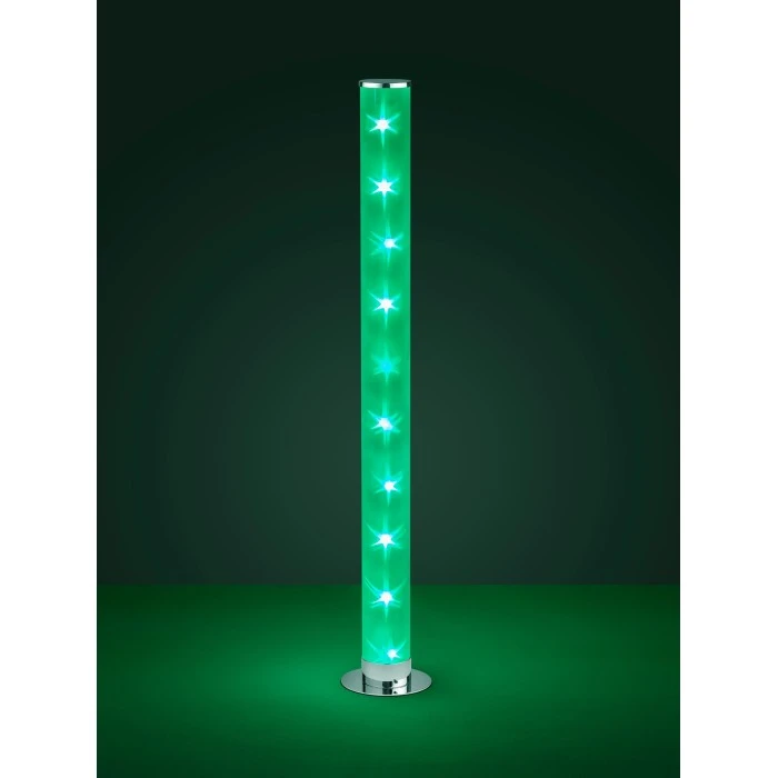 Reality Rico Stehleuchte LED Chrom, 1-flammig, Fernbedienung, Farbwechsler 3 Reality Rico Stehleuchte LED Chrom, 1-flammig, Fernbedienung, Farbwechsler – Bild 3