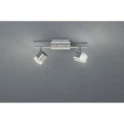 Reality ROUBAIX Deckenstrahler LED Nickel-Matt, 2-flammig