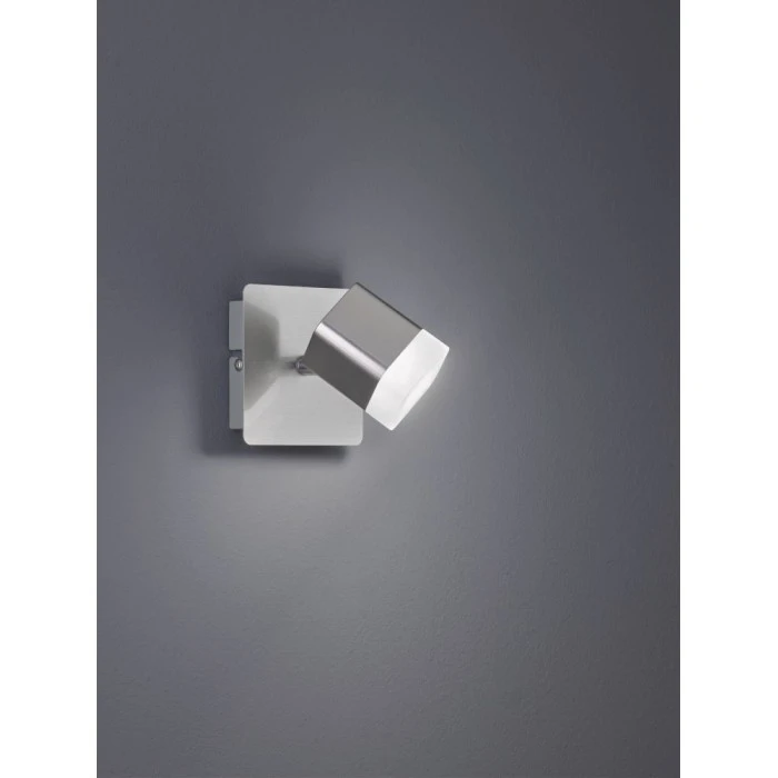 Reality ROUBAIX Strahler LED Nickel-Matt, 1-flammig 1 Reality ROUBAIX Strahler LED Nickel-Matt, 1-flammig
