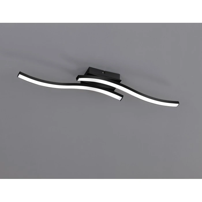 Reality Route Deckenleuchte LED Schwarz, 2-flammig 1 Reality Route Deckenleuchte LED Schwarz, 2-flammig