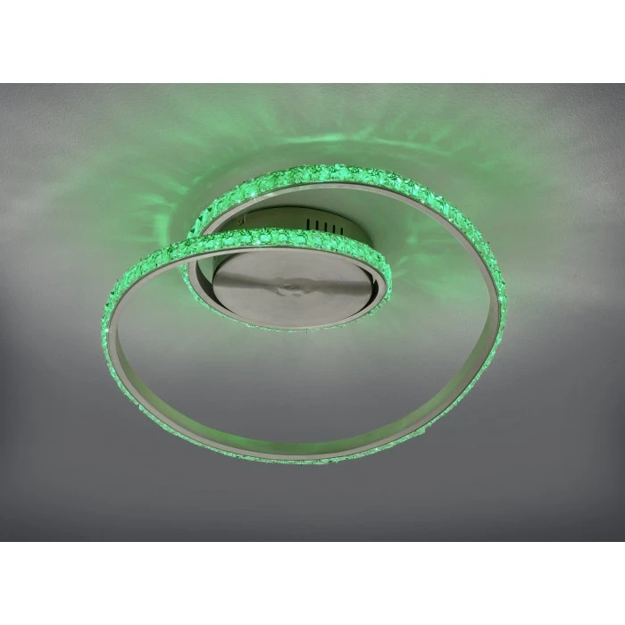 Reality Rubin Deckenleuchte LED Aluminium, 1-flammig, Fernbedienung, Farbwechsler 2 Reality Rubin Deckenleuchte LED Aluminium, 1-flammig, Fernbedienung, Farbwechsler – Bild 2