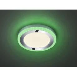 Reality SLIDE Deckenleuchte LED Weiß, 1-flammig, Fernbedienung, Farbwechsler -LED Leuchten Verkäufe 2022 reality slide deckenleuchte r62621906 5