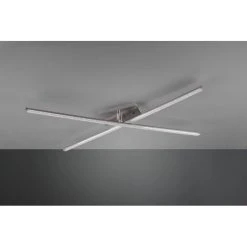 Reality STRADA Deckenleuchte LED Nickel-Matt, 2-flammig, Fernbedienung, Farbwechsler -LED Leuchten Verkäufe 2022 reality strada deckenleuchte r62952100 9