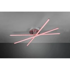 Reality STRADA Deckenleuchte LED Nickel-Matt, 3-flammig, Fernbedienung, Farbwechsler -LED Leuchten Verkäufe 2022 reality strada deckenleuchte r62953100 3