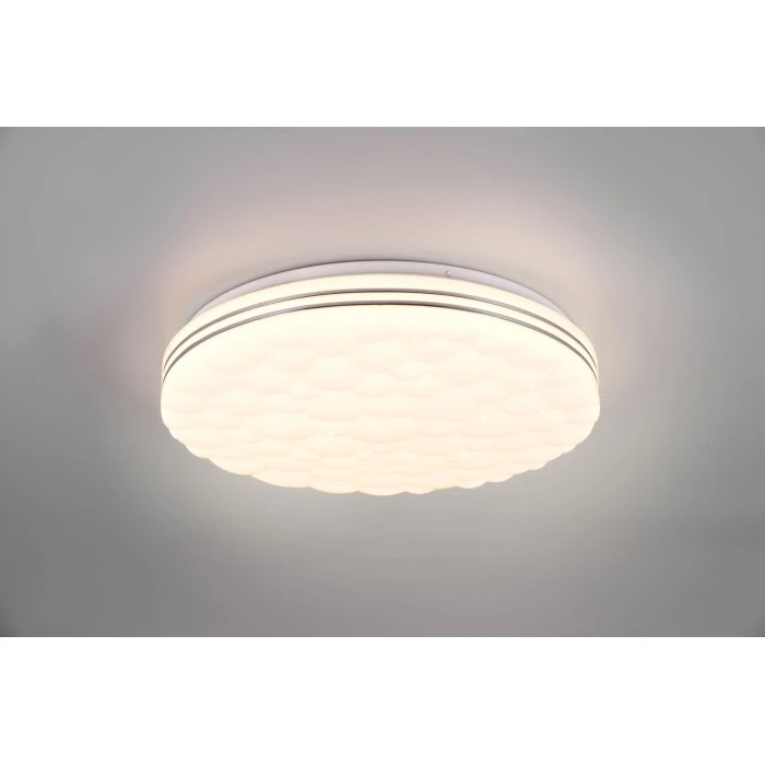 Reality Tiger Deckenleuchte LED Weiß, 1-flammig, Fernbedienung, Farbwechsler 18 Reality Tiger Deckenleuchte LED Weiß, 1-flammig, Fernbedienung, Farbwechsler – Bild 18