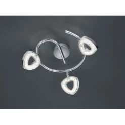 Reality TOURS Deckenleuchte LED Chrom, 3-flammig