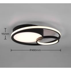 Reality Vuelta Deckenleuchte LED Schwarz, 1-flammig 13 Reality Vuelta Deckenleuchte LED Schwarz, 1-flammig -LED Leuchten Verkäufe 2022 reality vuelta deckenleuchte r62233132 5