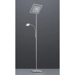 Reality WICKET Deckenfluter LED Nickel-Matt, 1-flammig