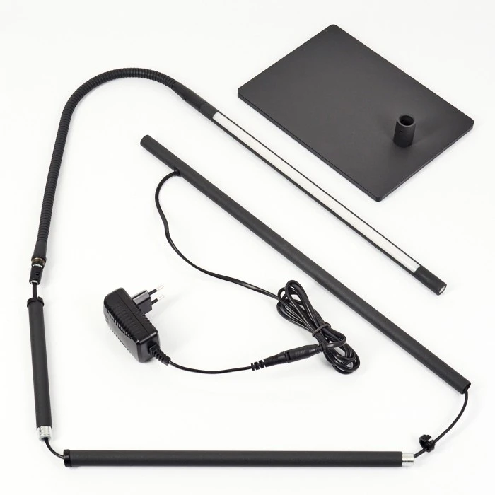 Hofstein Reuland Stehleuchte LED Schwarz, 1-flammig 5 Hofstein Reuland Stehleuchte LED Schwarz, 1-flammig – Bild 5