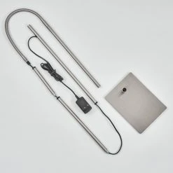 Hofstein Reuland&nbsp; Stehleuchte LED Nickel-Matt, 1-flammig -LED Leuchten Verkäufe 2022 reuland stehleuchte h3653159 4