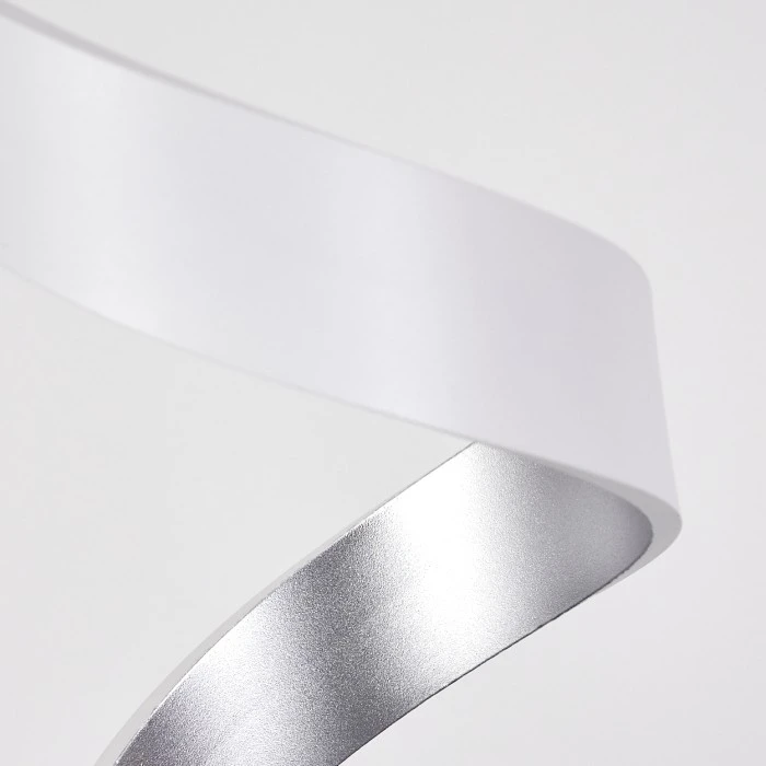 Hofstein Rezat Stehlampe LED Silber, Weiß, 1-flammig 6 Hofstein Rezat Stehlampe LED Silber, Weiß, 1-flammig – Bild 6