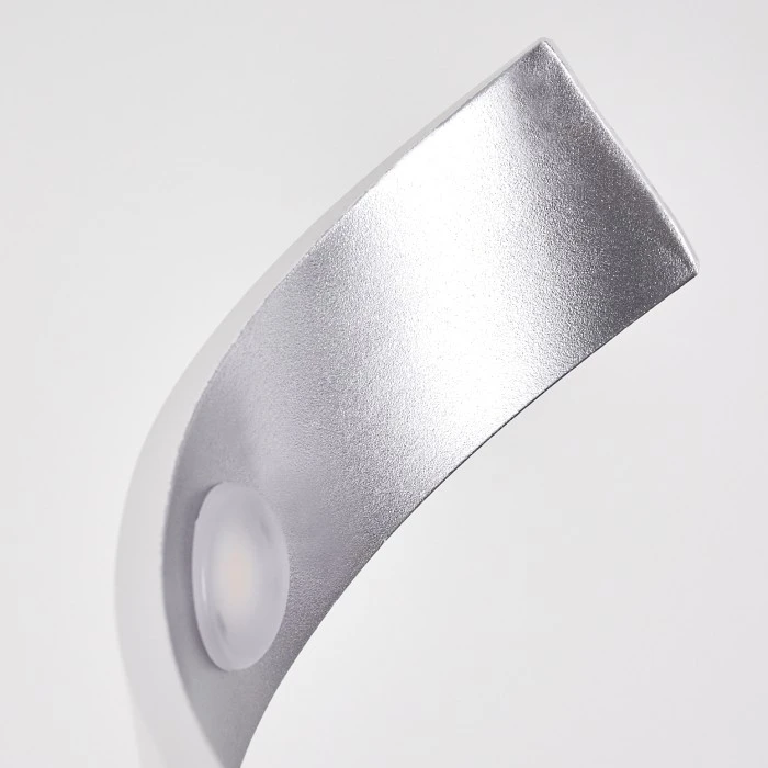 Hofstein Rezat Stehlampe LED Silber, Weiß, 1-flammig 9 Hofstein Rezat Stehlampe LED Silber, Weiß, 1-flammig – Bild 9