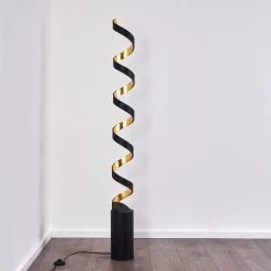 Hofstein Rezat Stehleuchte LED Schwarz-Gold, 1-flammig 30 Hofstein Rezat Stehleuchte LED Schwarz-Gold, 1-flammig -LED Leuchten Verkäufe 2022 rezat stehleuchte h3307281 13