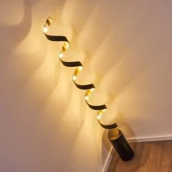 Hofstein Rezat Stehleuchte LED Schwarz-Gold, 1-flammig 32 Hofstein Rezat Stehleuchte LED Schwarz-Gold, 1-flammig -LED Leuchten Verkäufe 2022 rezat stehleuchte h3307281 15