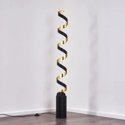 Hofstein Rezat Stehleuchte LED Schwarz-Gold, 1-flammig 20 Hofstein Rezat Stehleuchte LED Schwarz-Gold, 1-flammig -LED Leuchten Verkäufe 2022 rezat stehleuchte h3307281 3