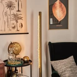 Hofstein Rodeche Stehleuchte LED Gold, 1-flammig -LED Leuchten Verkäufe 2022 rodeche stehleuchte h3538005 12