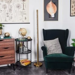 Hofstein Rodeche Stehleuchte LED Gold, 1-flammig -LED Leuchten Verkäufe 2022 rodeche stehleuchte h3538005 9