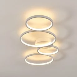 Hofstein Rodekro Deckenleuchte LED Weiß, 1-flammig -LED Leuchten Verkäufe 2022 rodekro deckenleuchte h3307632 15