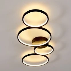 Hofstein Rodekro Deckenleuchte LED Schwarz, 1-flammig 33 Hofstein Rodekro Deckenleuchte LED Schwarz, 1-flammig -LED Leuchten Verkäufe 2022 rodekro deckenleuchte h3307656 11