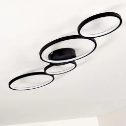 Hofstein Rodekro Deckenleuchte LED Schwarz, 1-flammig 34 Hofstein Rodekro Deckenleuchte LED Schwarz, 1-flammig -LED Leuchten Verkäufe 2022 rodekro deckenleuchte h3307656 12